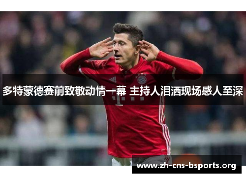 多特蒙德赛前致敬动情一幕 主持人泪洒现场感人至深 多特蒙德赛前致敬动情一幕 主持人泪洒现场感人至深